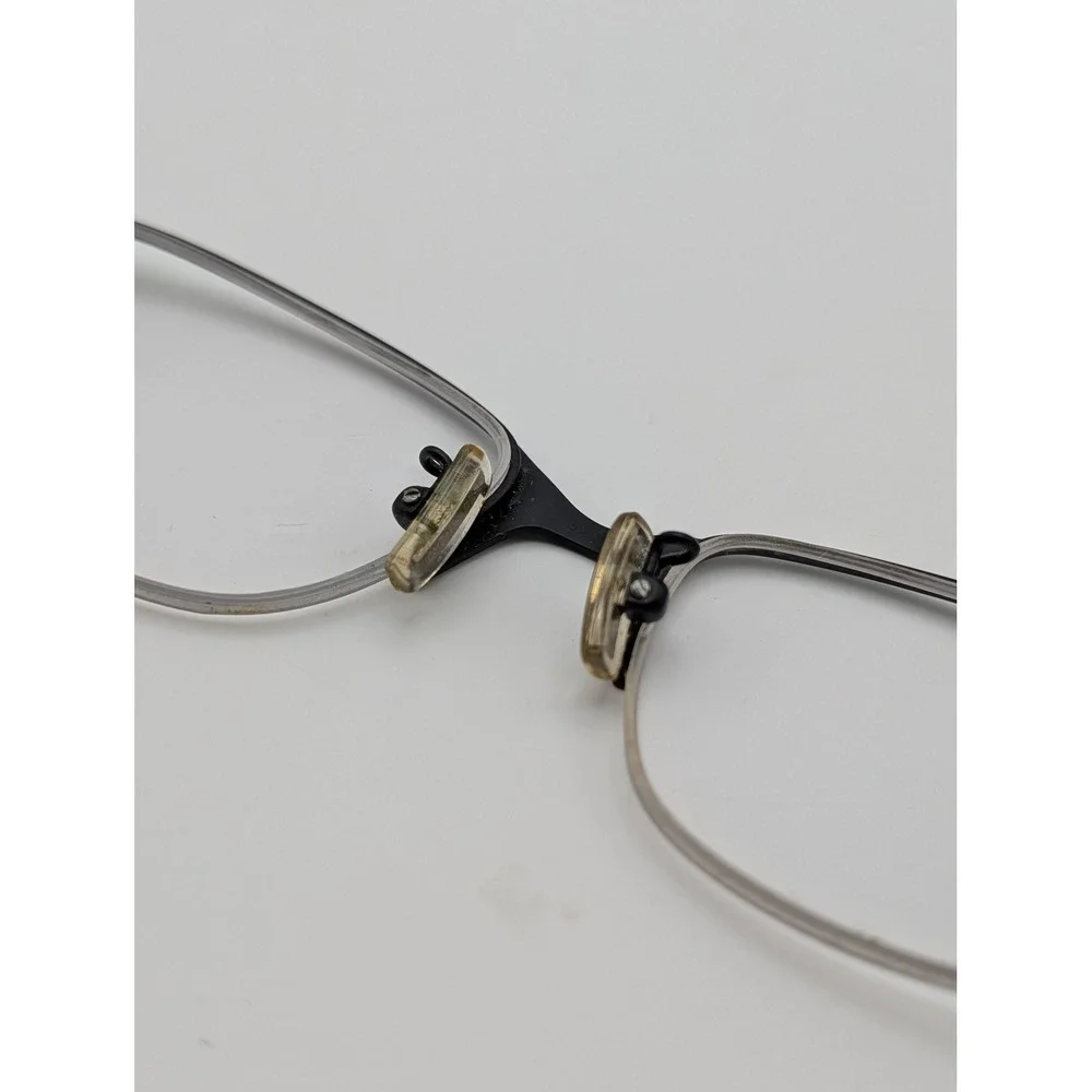 Coach HC5047 Evie Eyeglass Frames Only Satin Black Cream Semi-Rimless Women
